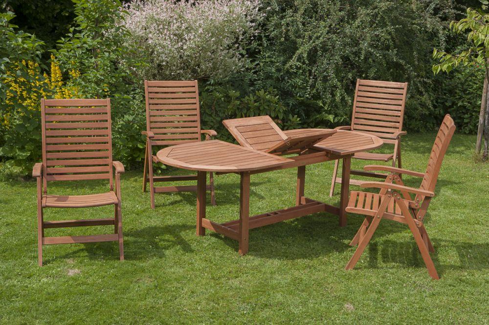Gartensessel La Plata Eukalyptusholz klappbar - Akaziefarben, ROMANTIK / LANDHAUS, Holz (63/114/95cm) - Gardenson