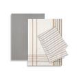 Geschirrtuch-Set Erika 3-teilig - Weiß/Grau, Textil (50/70cm) - Mömax modern living Geschirrtuch-Set Erika 3-teilig - Weiß/Grau, Textil (50/70cm) - Mömax modern living
