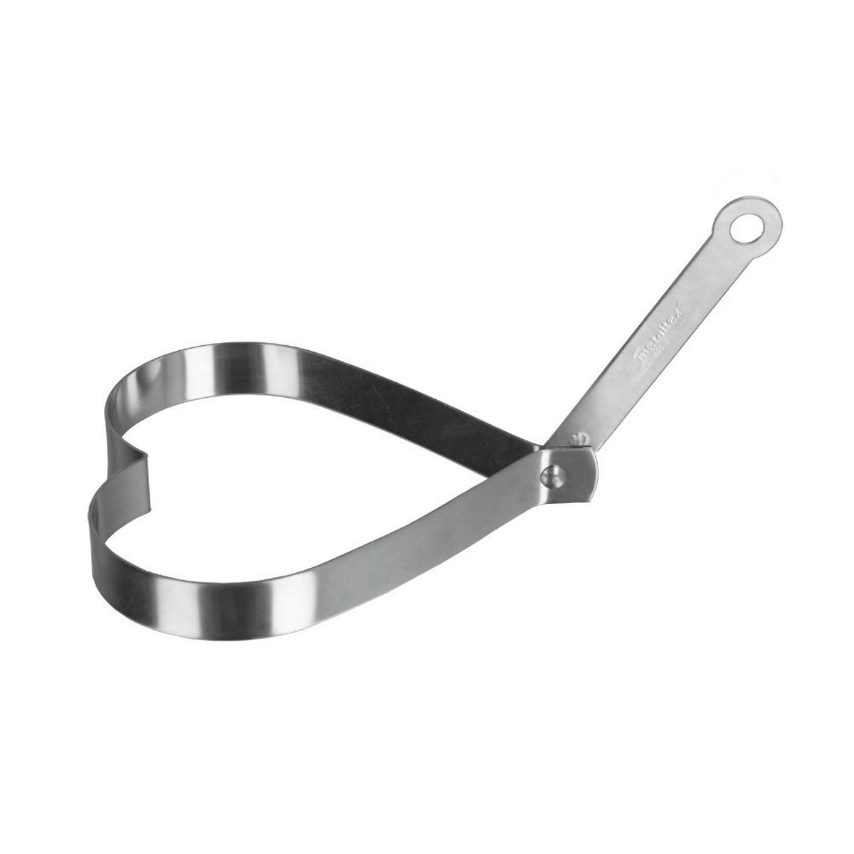 Tükörtojásforma Metaltex - fém (16/11,9/1,8cm) - Metaltex