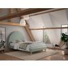 Kinder-/Juniorbett Moon ca. 140x200 cm Grün - Naturfarben/Grün, ROMANTIK / LANDHAUS, Holz/Textil (140/200cm) - MID.YOU