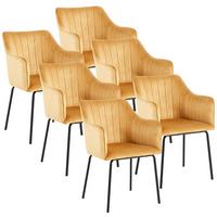 ARMLEHNSTUHL-SET VALIA - Schwarz/Braun, Design, Holzwerkstoff/Kunststoff (48,5/84/48cm) - MID.YOU