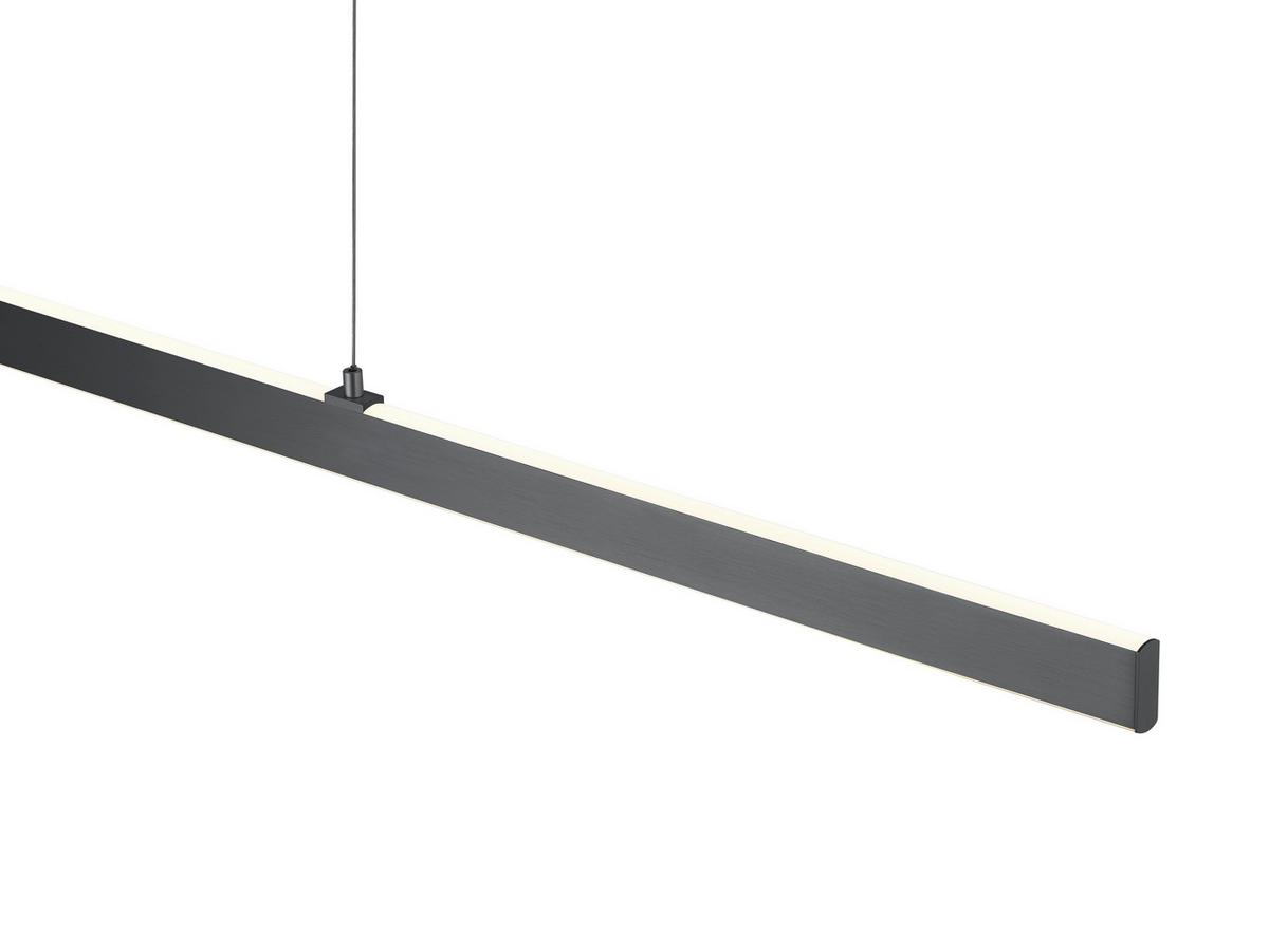 LAMPA WISZĄCA LED 20687/1-39 KARO - antracytowy, Design, metal (130/4,3/60-180cm) - Hell