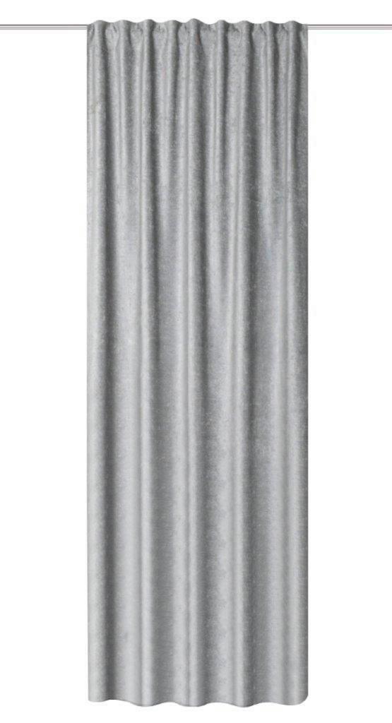 ZASŁONA GOTOWA THERMO - szary, Basics, tkanina (135/245cm)