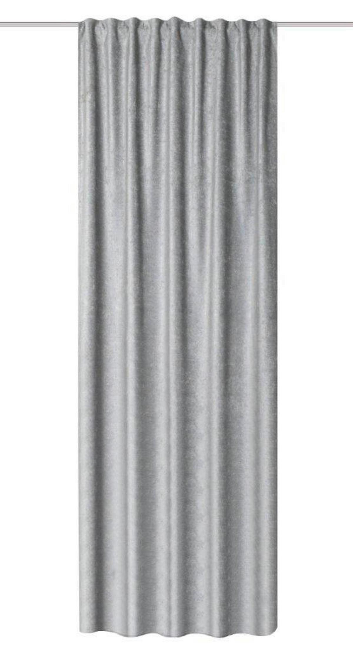 ZASŁONA GOTOWA THERMO - szary, Basics, tkanina (135/245cm)