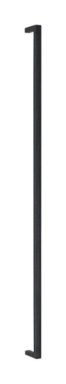 Griff "UNIT" in Schwarz - Schwarz, MODERN, Metall (35,2/2,8/0,6cm) - Based