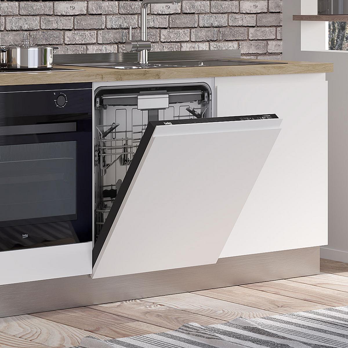 Blok Kuhinja S Aparatima Gilda Gola - bijela/boje hrasta, Moderno, drvni materijal/drvo (240/216/60cm) - Modern Living