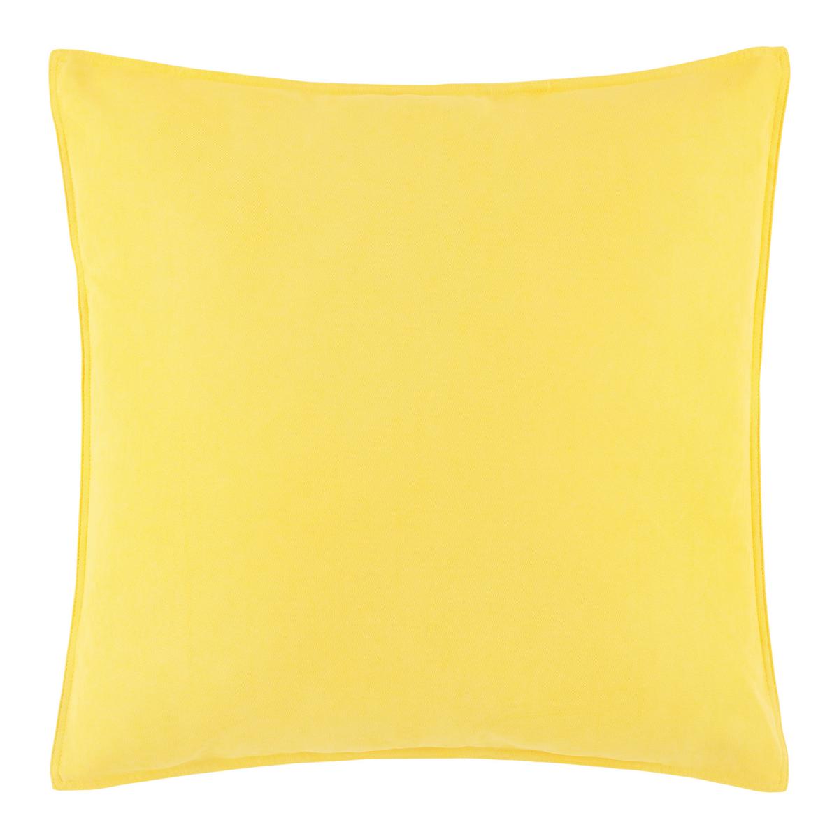Zierkissen Nathi in Gelb ca. 60x60cm - Gelb, KONVENTIONELL, Textil (60/60cm) - Mömax