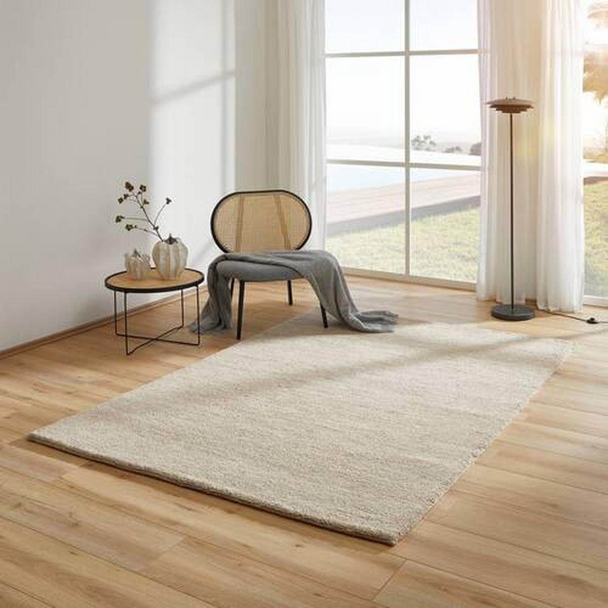 DYWAN BERBERYJSKI SAGORA - jasnobrązowy, Basics, tkanina (70/140cm) - Linea Natura