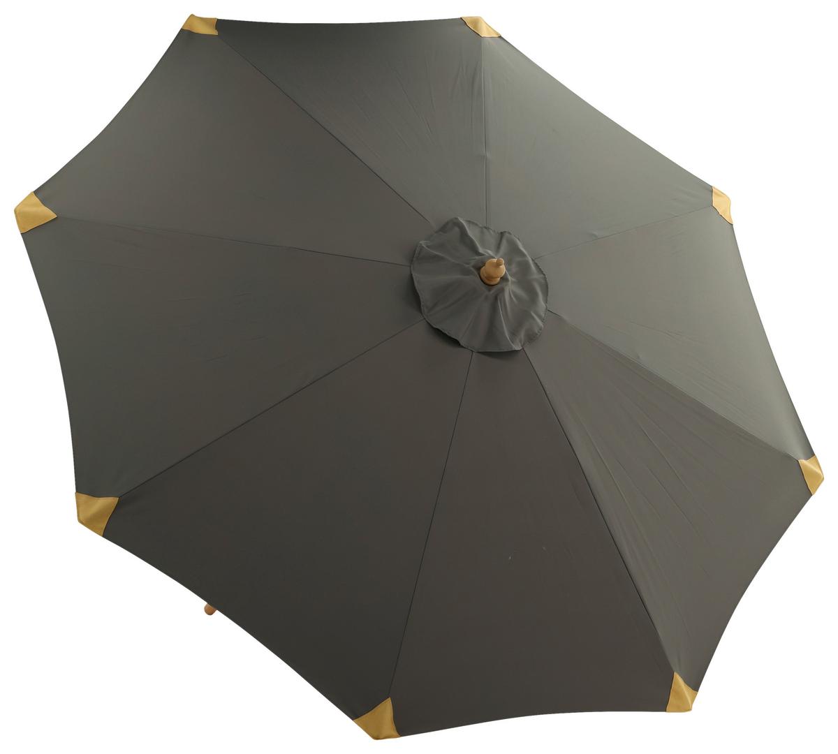 SONNENSCHIRM CEROX - Grau, KONVENTIONELL (270/250cm) - Gardenson