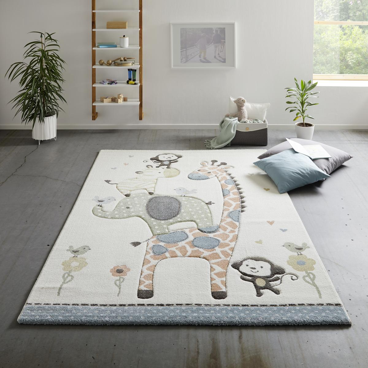 Covor pentru copii Moritz - crem, textil (120/170cm) - Mömax