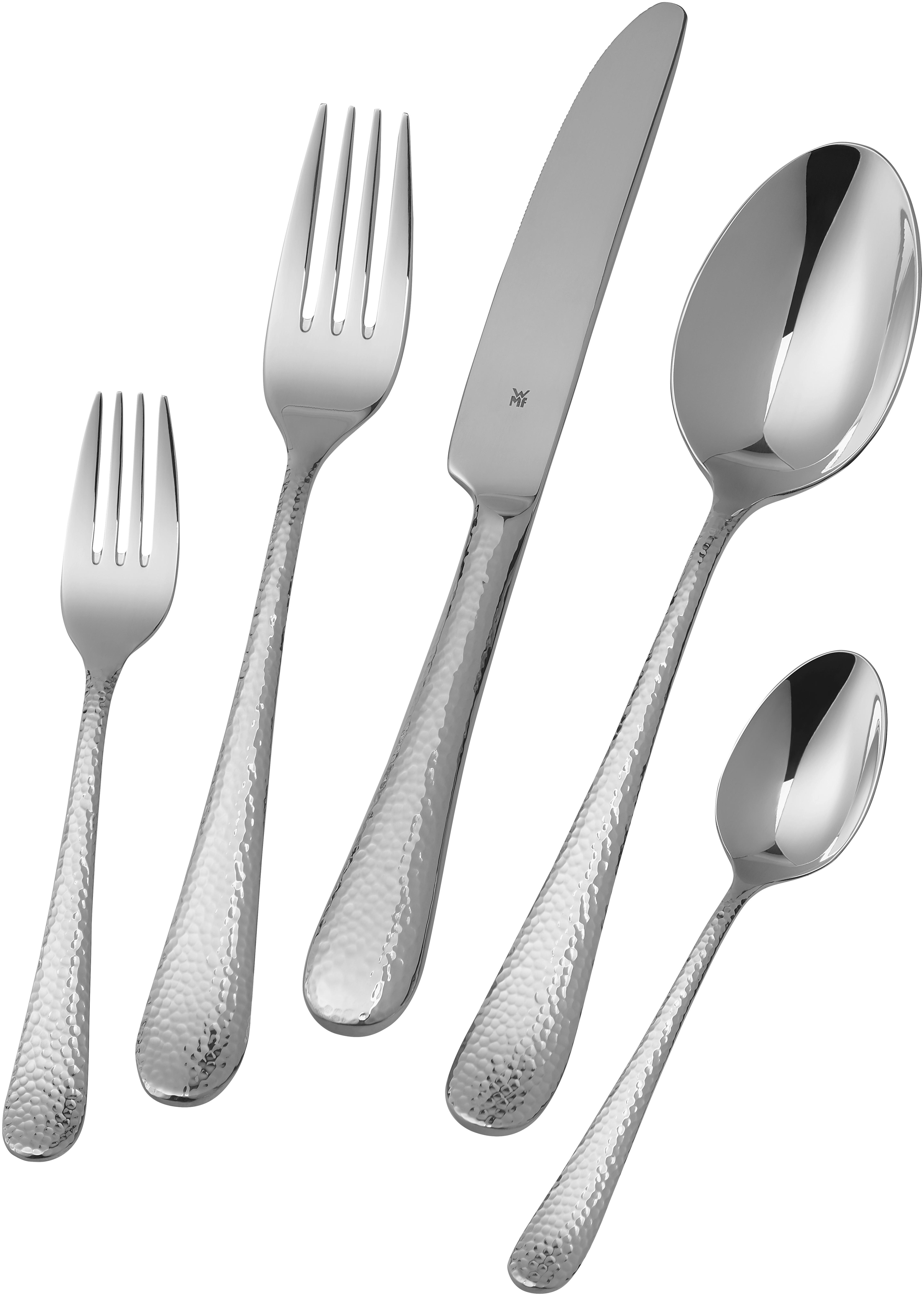 ZESTAW SZTUĆCÓW 1224916040 WMF - szary, Basics, metal (43,5/27/57cm) - WMF