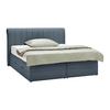 Boxspringbett Belano Dunkelblau ca. 180x200cm - Dunkelblau, KONVENTIONELL, Holz/Holzwerkstoff (180/200cm) - Premium Living