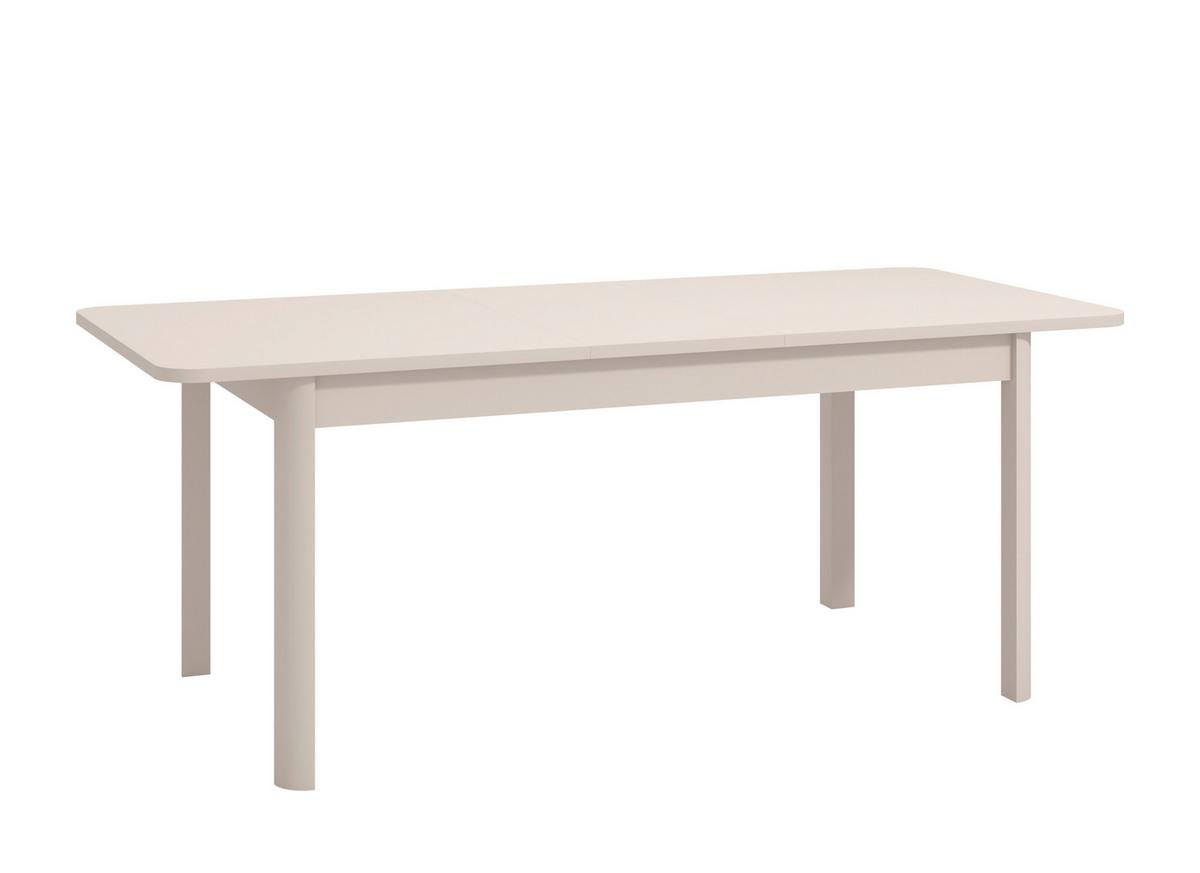Étkezőasztal Kihúzható Darwen - kasmírszínű, Modern, faalapú anyag (160-200/77/90cm)