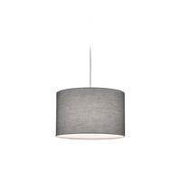 Schienensystem-Hängeleuchte Hotel Duoline Grau max. 25 W - Grau, Basics, Textil (40/180cm) - Trio Leuchten