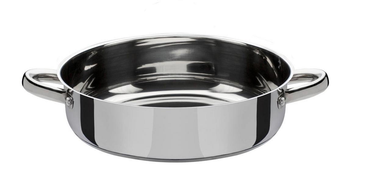 Set Posod Montreal, 6-Delni - barve nerjavečega jekla/prozorno, Basics, kovina/steklo - GSW