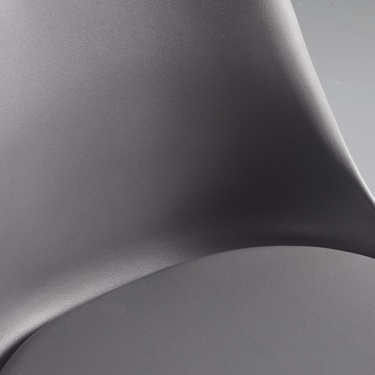 KRZESŁO VEGA - szary, Modern, tworzywo sztuczne (46/83/54cm) - Bessagi Home