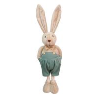 Osterhase Lotta Grün/Hellbraun - Mintgrün, Textil/Stein (22/46-60/11cm) - Mömax