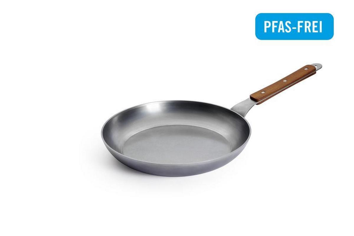PATELNIA DO SMAŻENIA 528CS - kolor srebrny, Basics, metal (28cm) - WOLL