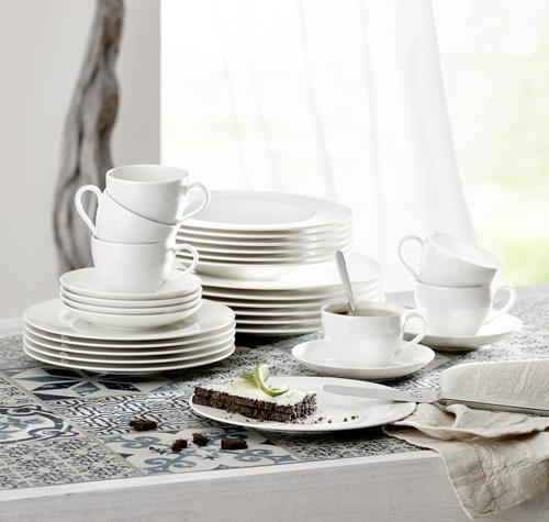 TALERZ ŚNIADANIOWY 1019082640 VILLEROY&BOCH - biały, Konventionell, ceramika (21cm) - Villeroy & Boch