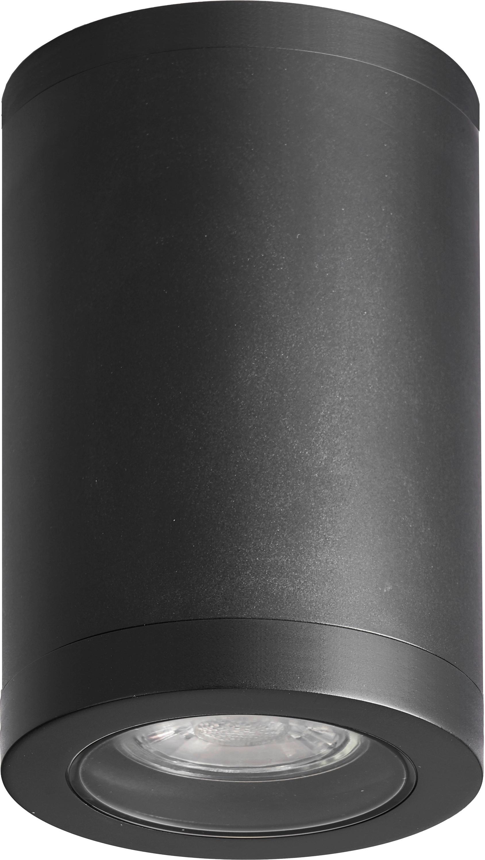 Kültéri Mennyezeti Lámpa Mopti Gu10 - fekete, műanyag (14/9/9cm)