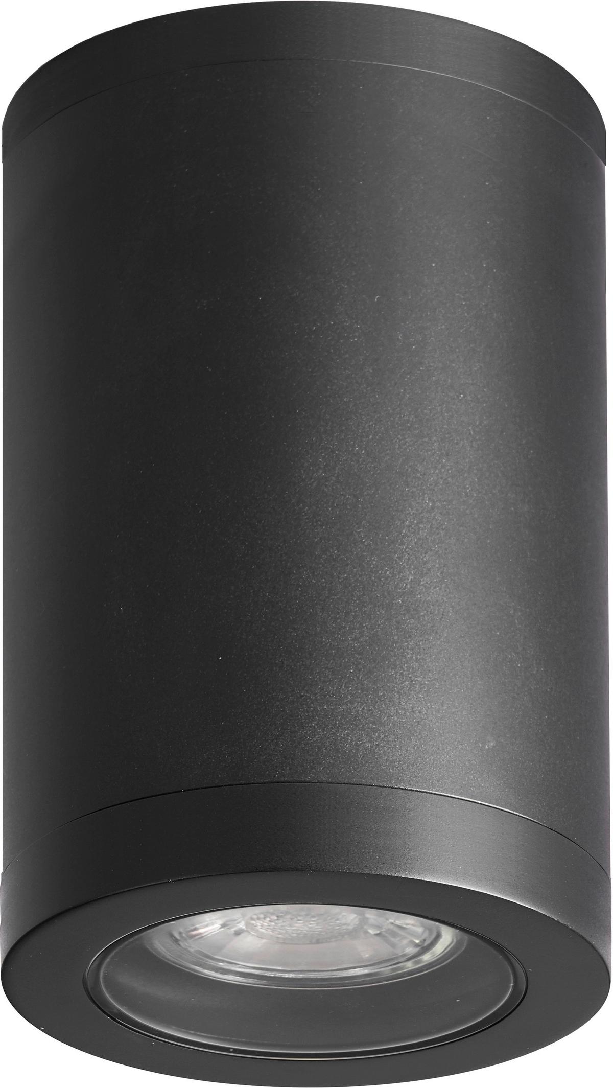 Kültéri Mennyezeti Lámpa Mopti Gu10 - fekete, műanyag (14/9/9cm)