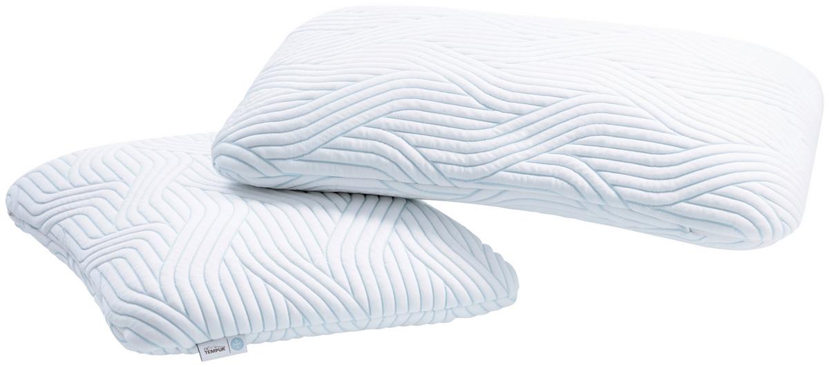 PODUSZKA POD KARK ARCH SCHLAFKISSEN - biały, Basics, tkanina (63/11/43cm) - Tempur