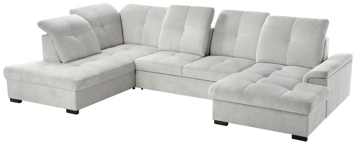 Coltar PRADA - argintiu/gri-maro, Modern, textil (230/358/176cm)
