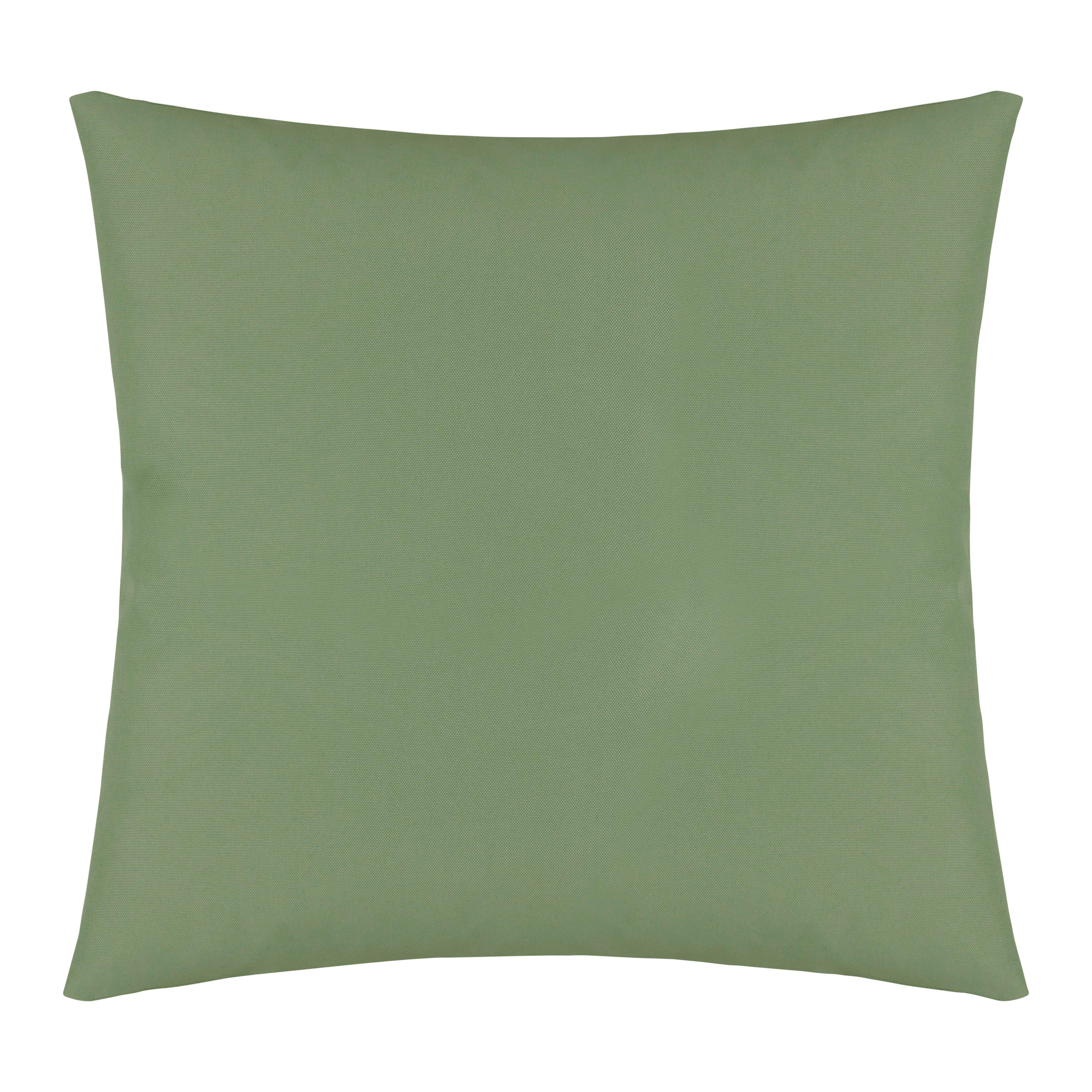 Coussin outdoor Grün ca. 45x45cm - Grün, Konventionell, Textil (45/45cm) - Mömax