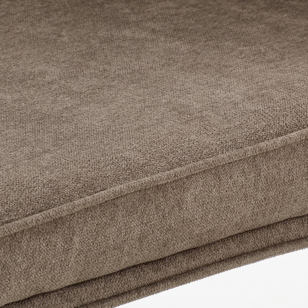 ZESTAW KRZESEŁ Z PODŁOKIETNIK. ERNA - czarny/brązowy, Konventionell, metal/tkanina (59/88,5/60,5cm) - Livetastic