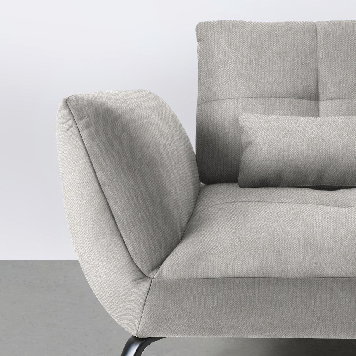 Wohnlandschaft Trendy Beige - Beige/Schwarz, MODERN, Holzwerkstoff/Textil (310/93/250cm) - Premium Living