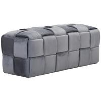 ŁAWKA LUCA - ciemnoszary, Trend, tkanina (108/43/44cm) - Xora