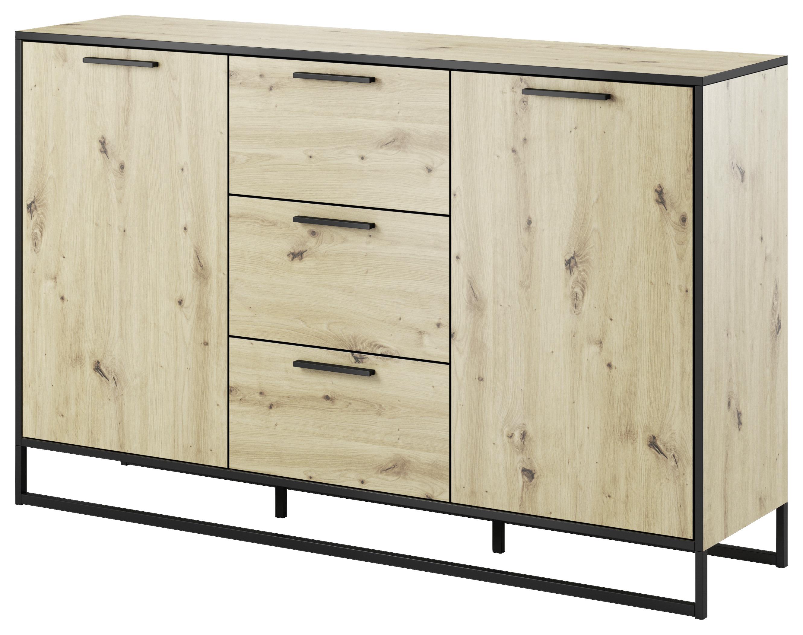 Kommode in Eichenfarbe online bestellen