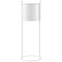 Virágállvány Trelleborg - fehér, Basics, fém (28/80cm) - Modern Living