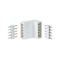 LED-Strip Connector in Weiß max. 144 Watt - Weiß, Basics, Kunststoff (1,7/1,2cm) - Paulmann