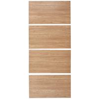 Takarólap Unit - tölgyfa színű, Modern, faalapú anyag - Based