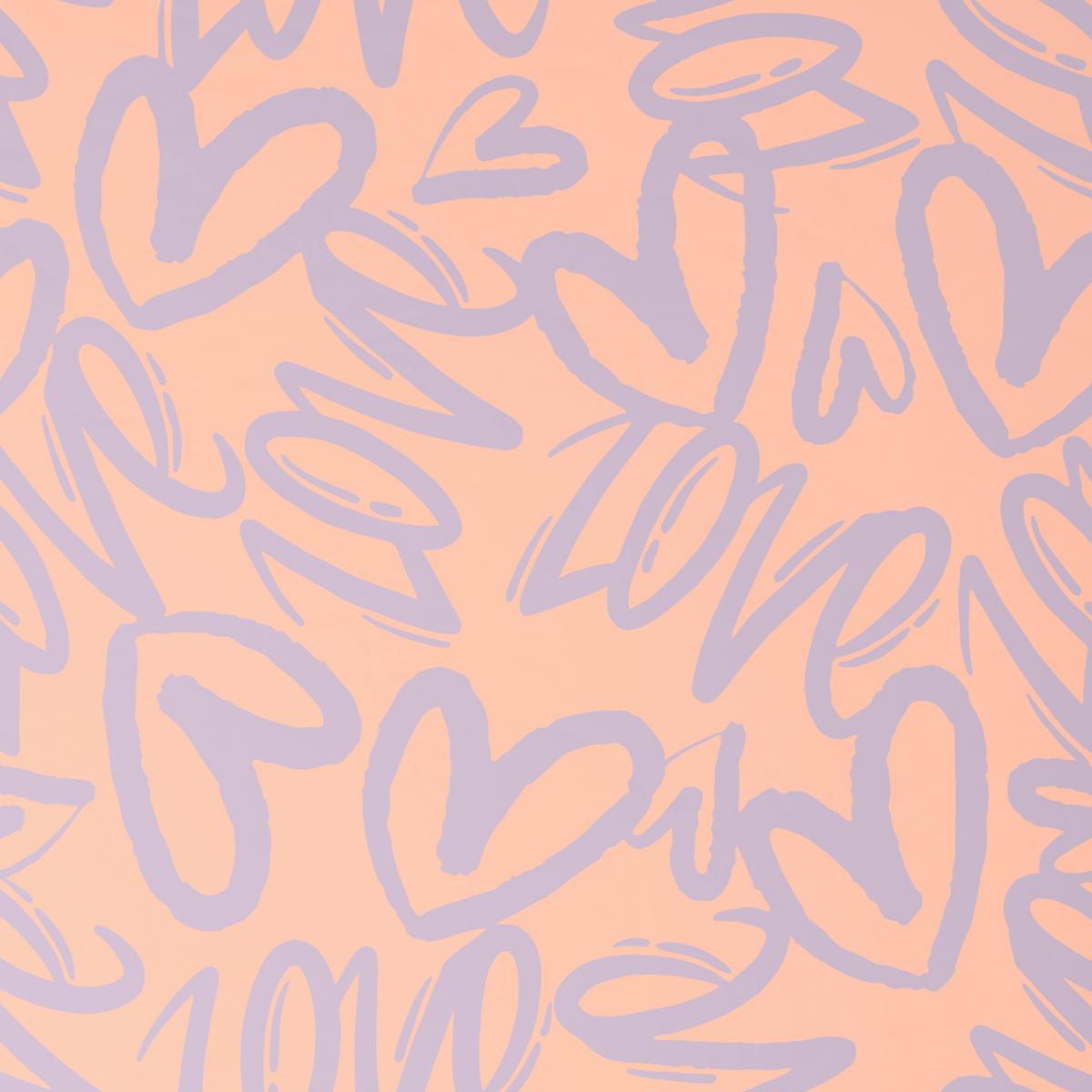 Bettwäsche Young Heart Hellrosa/Flieder ca. 140x200cm - Hellrosa/Flieder, ROMANTIK / LANDHAUS, Textil (140/200cm) - Mömax