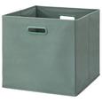 Zložljiv Zaboj Elli -ext- -top- - zeleni žad, Moderno, karton/tekstil (33/33/32cm) - Modern Living Zložljiv Zaboj Elli -ext- -top- - zeleni žad, Moderno, karton/tekstil (33/33/32cm) - Modern Living