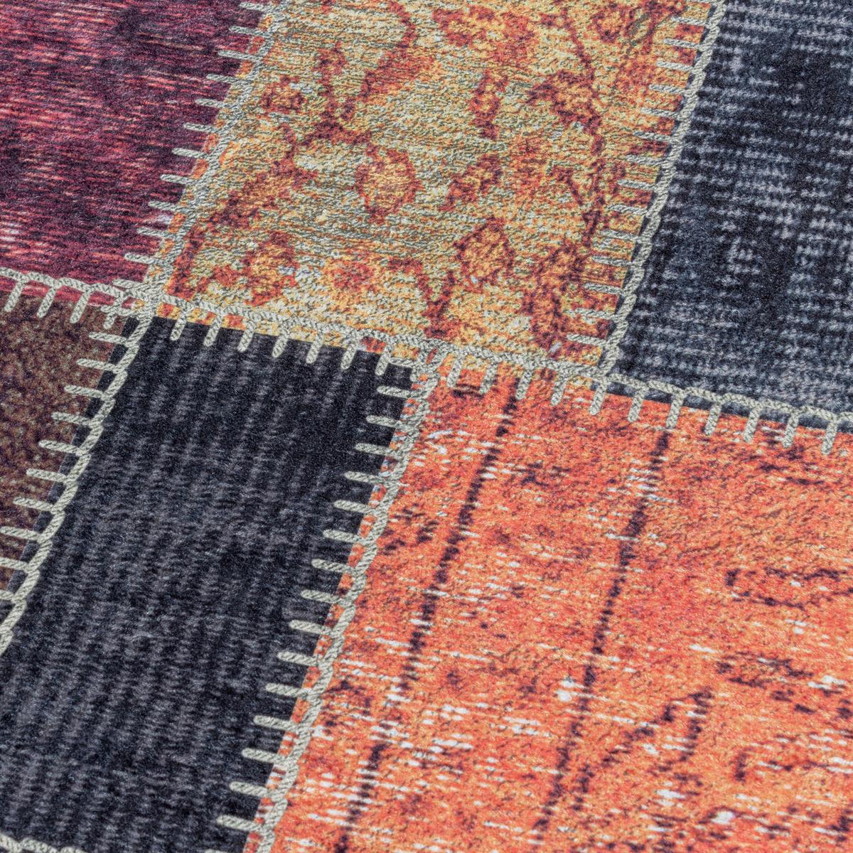 Flachwebeteppich Fiesta Multicolor ca. 80x150cm - Multicolor, Design, Textil (80/150cm) - Novel