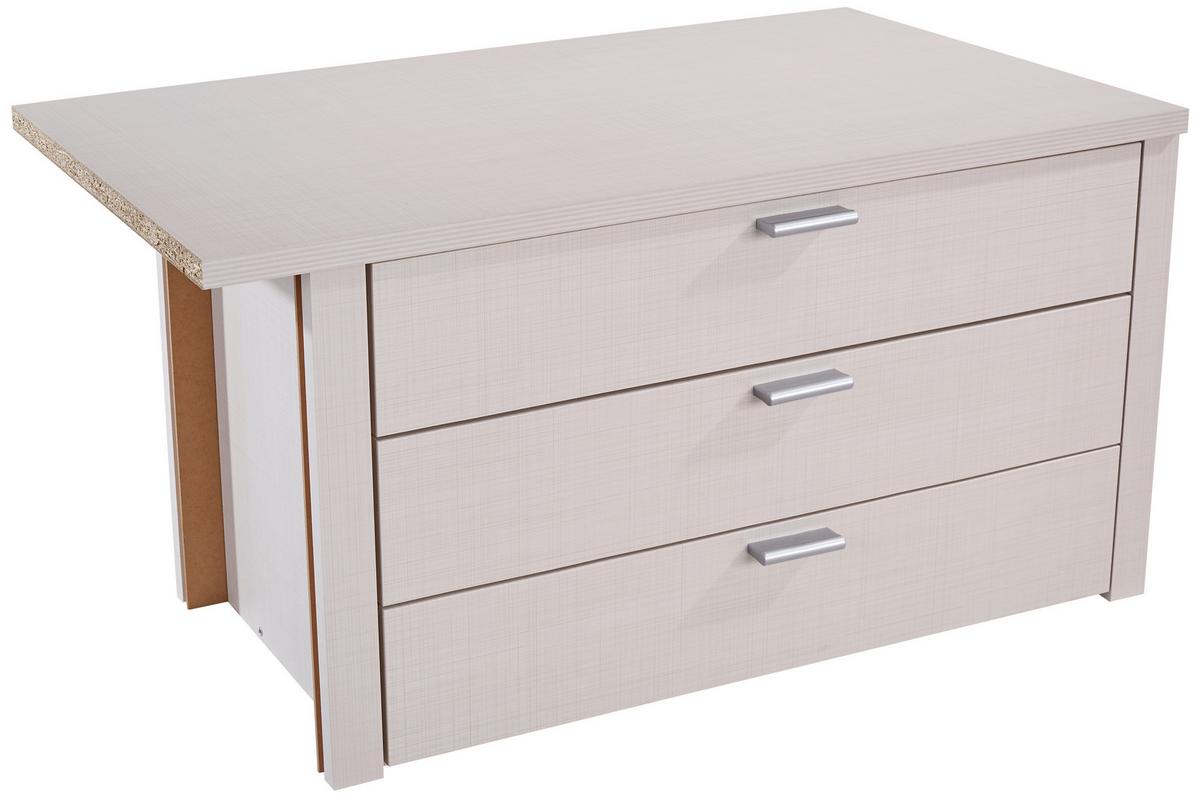 Unutarnji Ladičar Sonate - siva, Konvencionalno, drvni materijal (97/45cm) - Premium Living