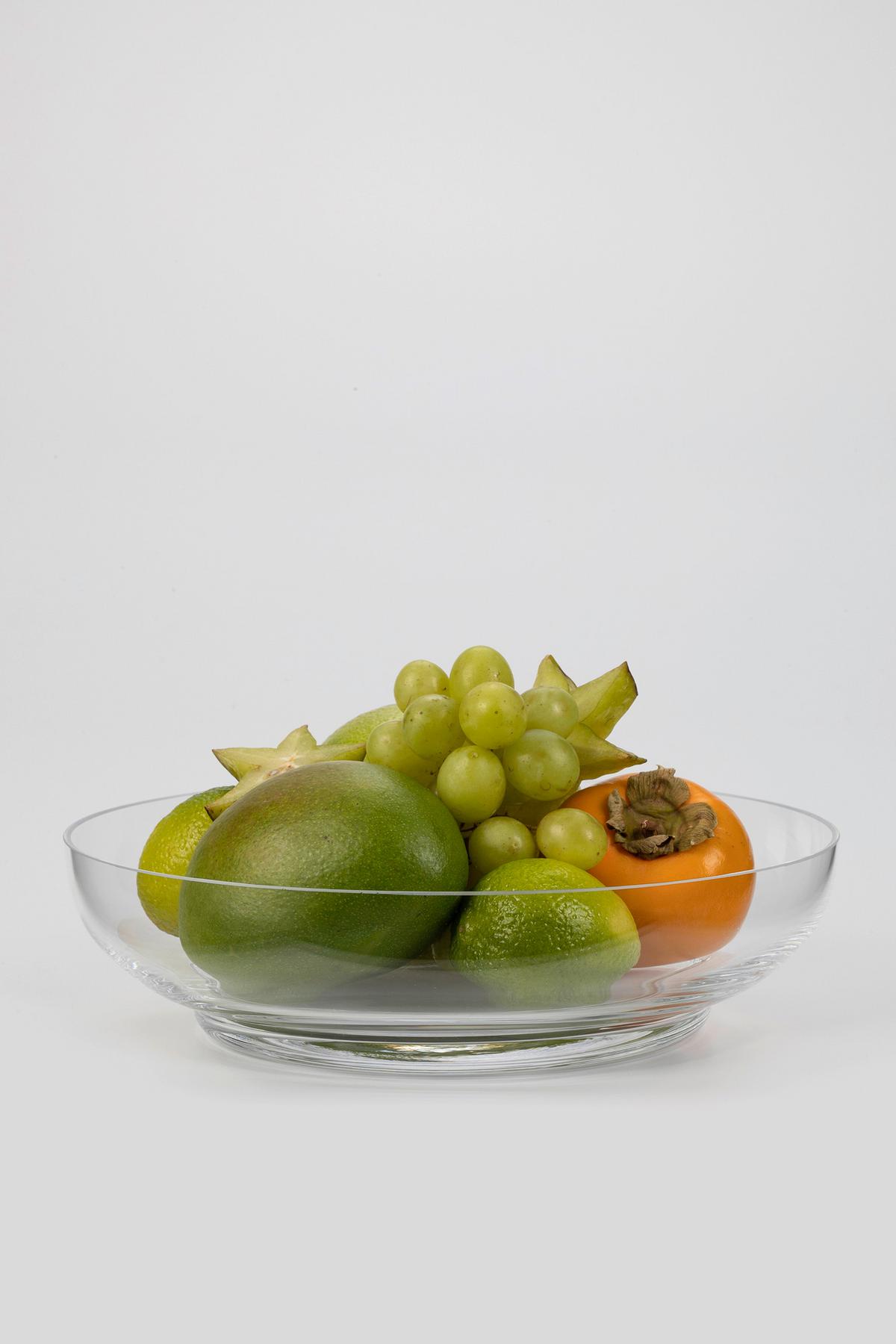 Tál Asta - átlátszó, Trend, üveg (24,5/6cm) - Markslöjd