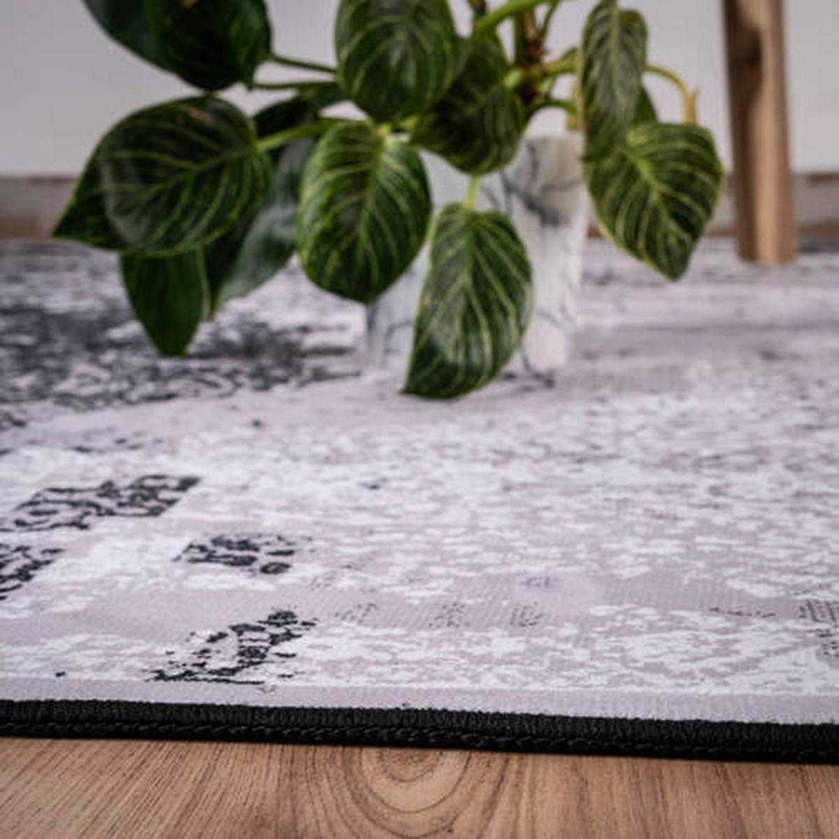 Flachwebeteppich My Tampa 134 - Grau, Design, Textil (120/170cm)