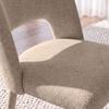 STUHL ANEA - Hellgrau/Pinienfarben, MODERN, Holz/Textil (52/79/55,5cm) - Bessagi Home