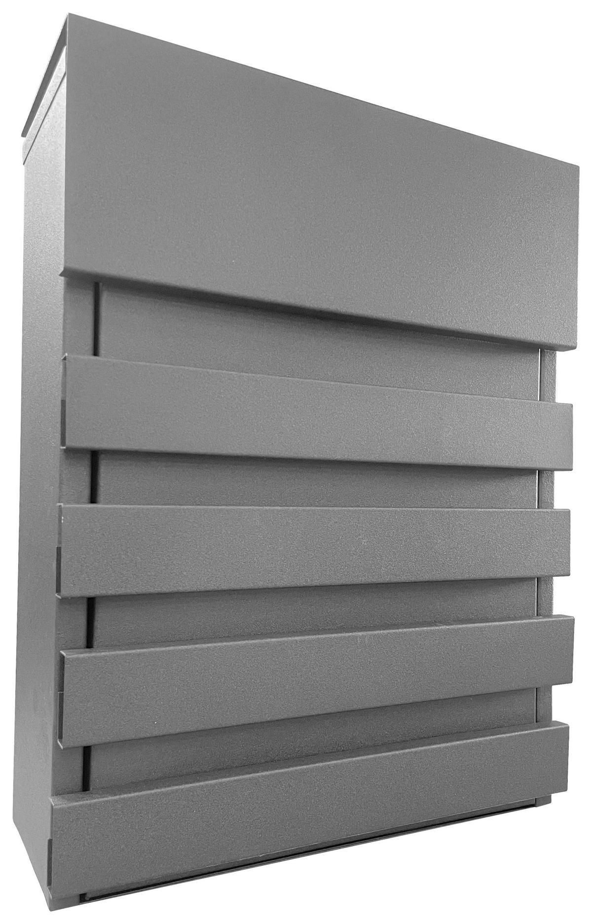 Postaláda Four Lines 2. Antracit - Basics (34/27/10cm) - Trezor