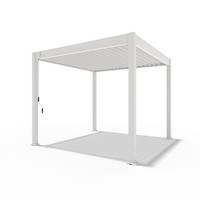 Pergola Trumpf, Biserna Barva, 3x3m - biserna, Basics, kovina (300/255/300cm) - Gardenson
