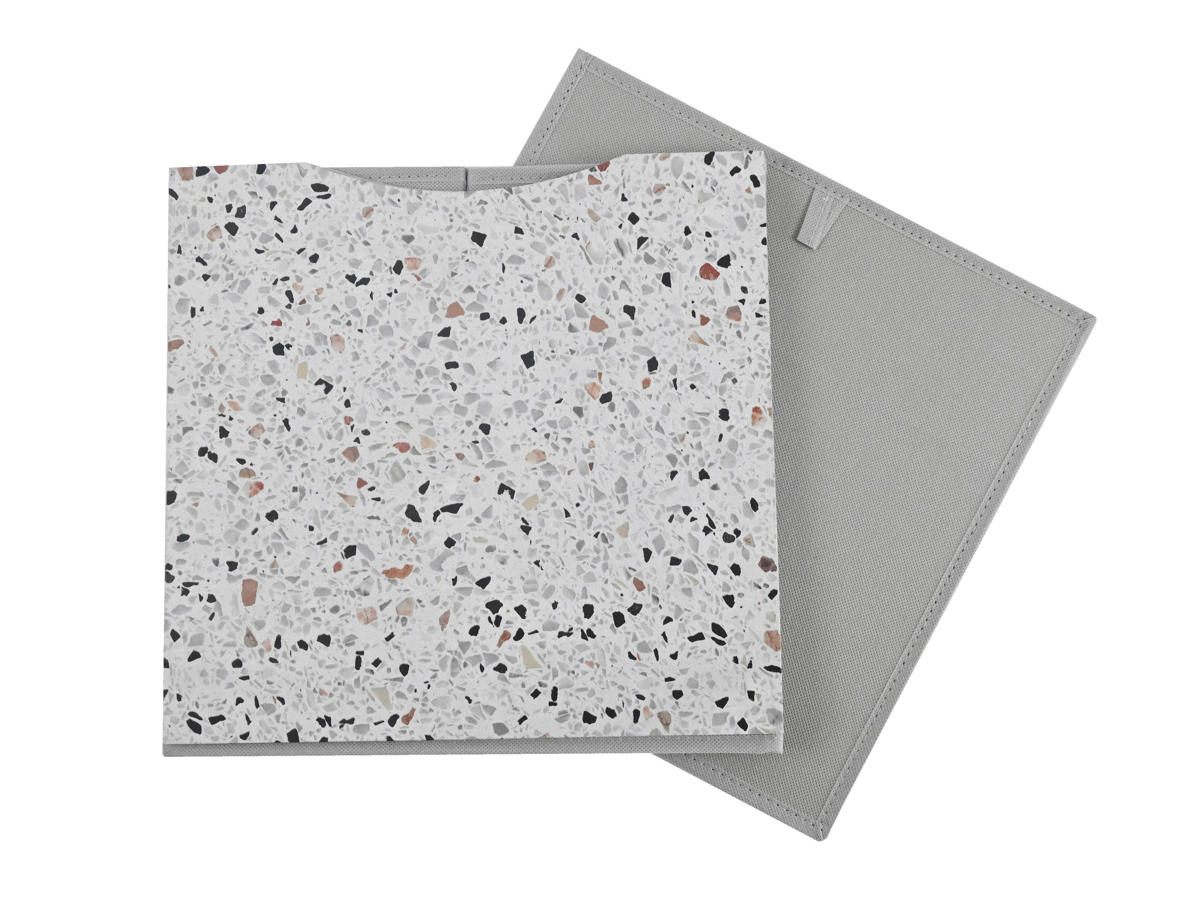 VIKBAR FÖRVARINGSKORG BETTY - grå, Klassisk, trämaterial/textil (33/33/32cm) - Mömax