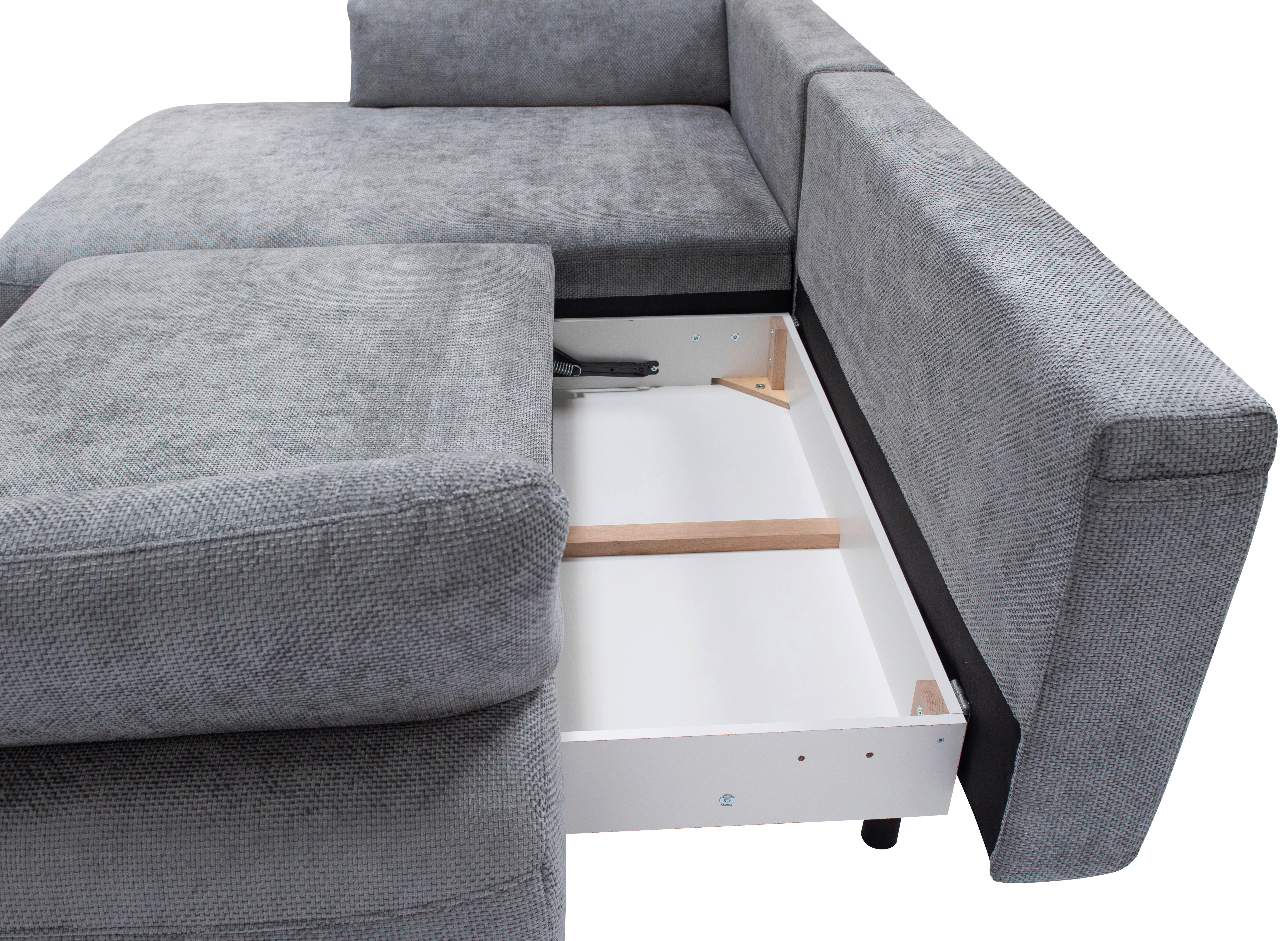 Coltar MADISON - gri, Modern (186/92/284cm) - Modern Living