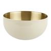 Rührschüssel Betty M Creme/Champagner - Champagner/Creme, MODERN, Metall (23,5/12cm) - Mömax