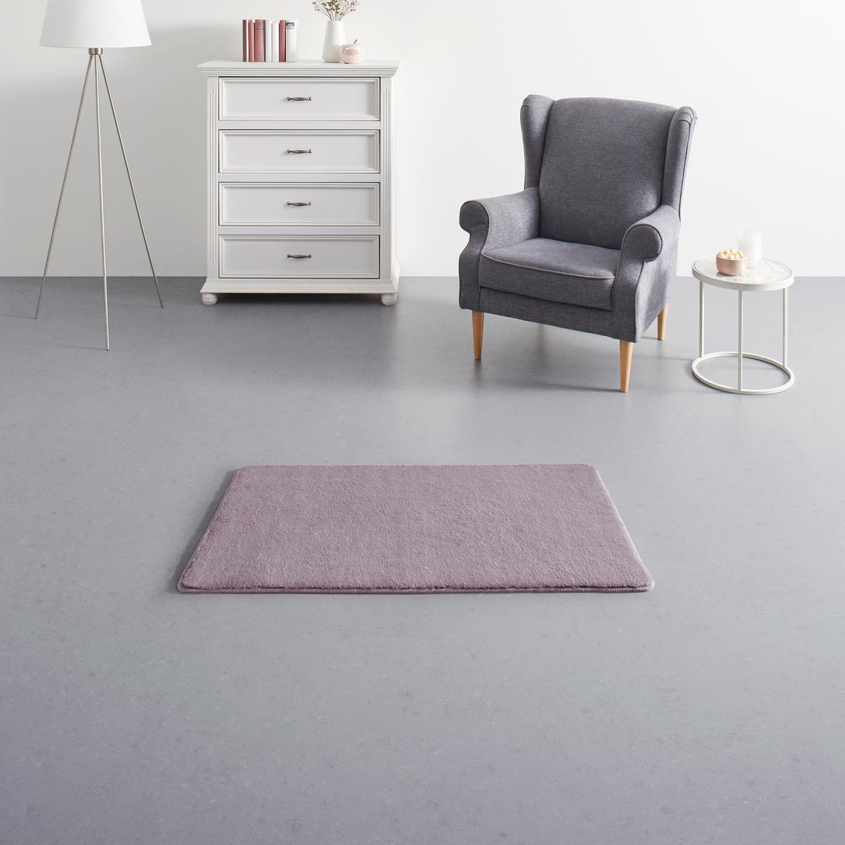 Umetno Krzno Tom - lila/siva, Konvencionalno, krzno (50/80cm) - Mömax