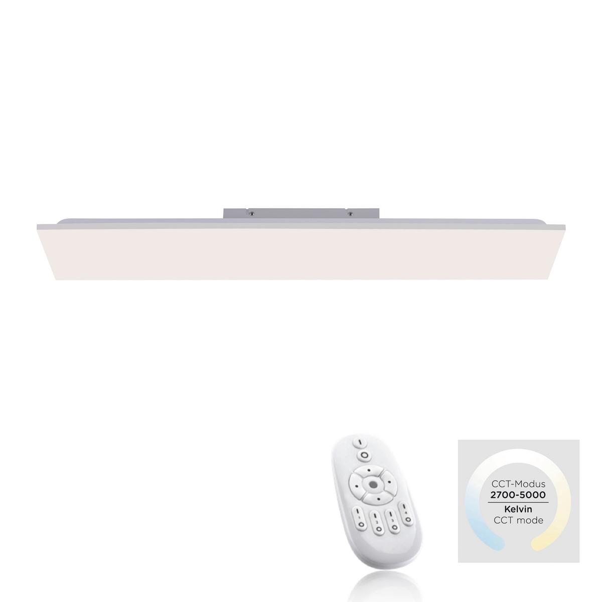 LAMPA SUFITOWA LED 15553-16 CANVAS - Basics, tworzywo sztuczne/metal (100/25/6,2cm)