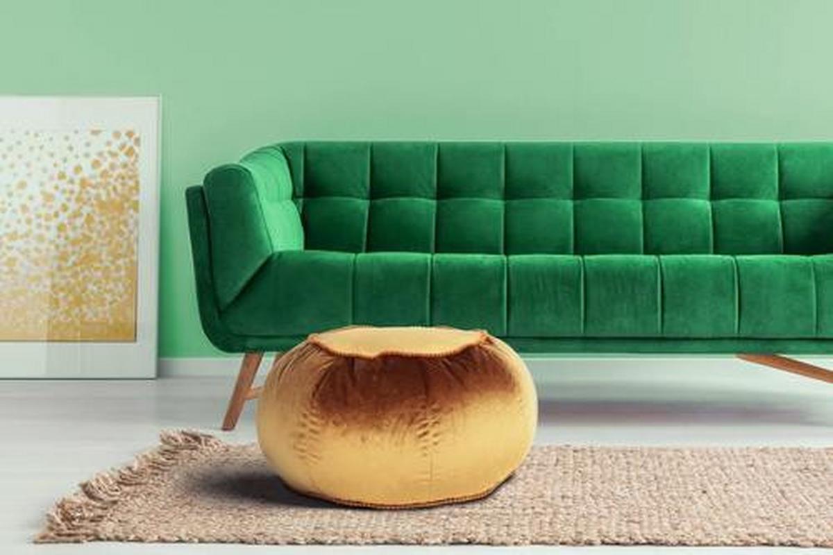 Puff Camvi - barna, Modern, textil (65/35/65cm) - Kayoom